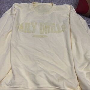 Daily Drills Monochrome Sweatshirt!